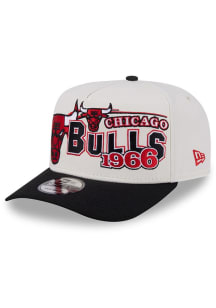 New Era Chicago Bulls Classic AF 9FIFTY Adjustable Hat - White