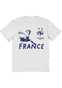 Vive La Fete France National Team Womens White Impressions Short Sleeve T-Shirt