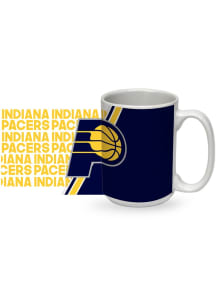 Indiana Pacers 15oz Ceramic Mug - White