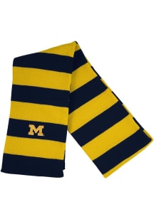 LogoFit Michigan Wolverines Striped Womens Scarf