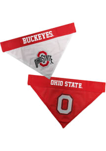 Ohio State Buckeyes Home and Away Reversible Pet Bandana