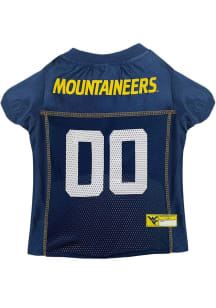 West Virginia Mountaineers Mesh Pet Jersey