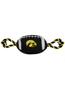 Iowa Hawkeyes Nylon Football Pet Toy