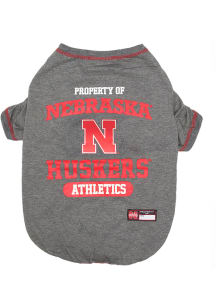 Nebraska Cornhuskers Team Logo Pet T-Shirt
