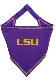 LSU Tigers Tie Around Pet Bandana