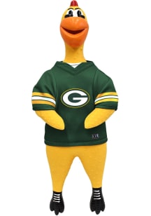 Green Bay Packers Rubber Chicken Pet Toy
