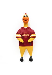 Iowa State Cyclones Rubber Chicken Pet Toy