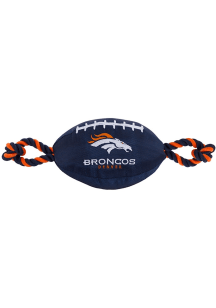 Denver Broncos Nylon Football Pet Toy