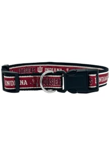 Indiana Hoosiers Satin Pet Collar