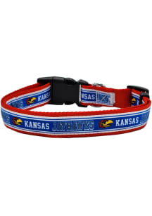 Kansas Jayhawks Satin Pet Collar