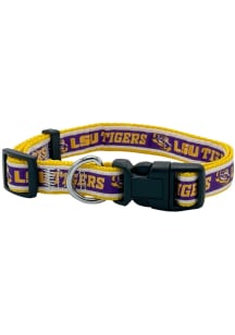 LSU Tigers Satin Pet Collar