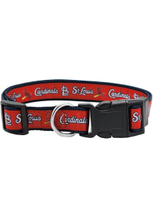St Louis Cardinals Satin Pet Collar