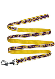 LSU Tigers Satin Pet Leash