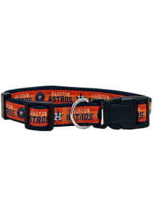 Houston Astros Satin Pet Collar