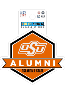 Oklahoma State Cowboys 3" Alumni Durable Stickers - Orange