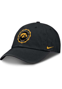 Nike Iowa Hawkeyes Prep Club Unstructured Adjustable Hat - Black