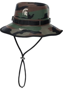 Nike Michigan State Spartans Green 2024 Apex Military Mens Bucket Hat