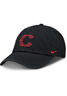 Nike Cincinnati Reds City Connect Club Unstructured Adjustable Hat - Black