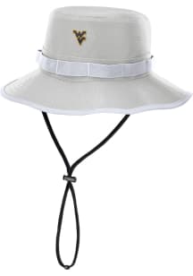 Nike West Virginia Mountaineers Grey Gameday Boonie Bucket Mens Bucket Hat