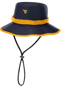 Nike West Virginia Mountaineers Navy Blue Gameday Boonie Bucket Mens Bucket Hat