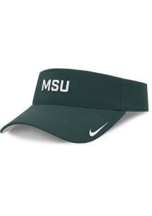 Nike Michigan State Spartans Mens Green Practice Ace Visor Adjustable Visor