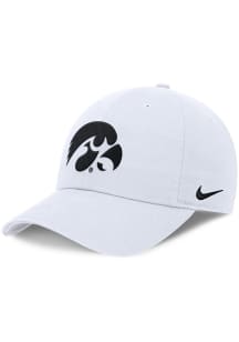 Nike Iowa Hawkeyes Unstructured Club Cap Adjustable Hat - White
