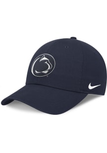 Nike Penn State Nittany Lions Unstructured Club Cap Adjustable Hat - Navy Blue