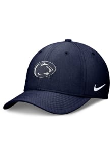 Nike Penn State Nittany Lions Mens Navy Blue Structured Rise Flex Flex Hat