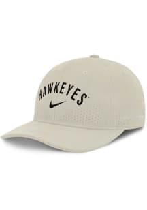 Nike Iowa Hawkeyes Rise Performance Structured Adjustable Hat - Natural