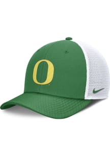 Nike Oregon Ducks Rise Structured Trucker Adjustable Hat - Green