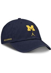 Nike Michigan Wolverines JORDAN BRAND CLUB PRIMETIME UNSTRUCTURED ADJUSTABLE CAP Adjustable Hat -..