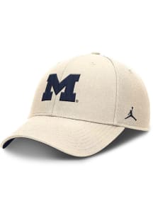 Nike Michigan Wolverines JORDAN BRAND DRI FIT RISE PRIMETIME STRUCTURED ADJUSTABLE CA Adjustable H..