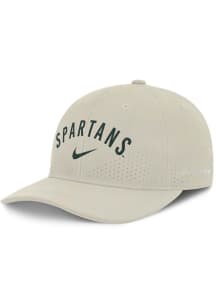 Nike Michigan State Spartans Rise Performance Structured Adjustable Hat - Tan