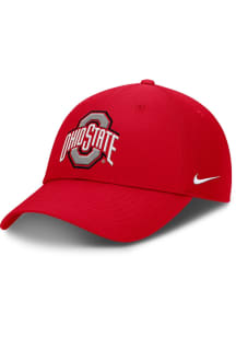 Nike Ohio State Buckeyes Ripstop Club Structured Adjustable Hat - Red
