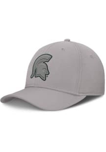 Nike Michigan State Spartans Mens Grey Rise Structured Flex Hat
