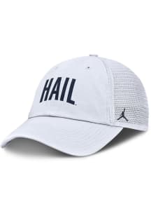 Nike Michigan Wolverines Unstructured Club Cap Adjustable Hat - White