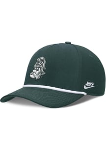 Nike Michigan State Spartans 5 Panel Rise Structured Cap Vin Adjustable Hat - Green