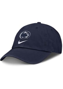 Nike Penn State Nittany Lions NIKE CLUB PRIMETIME UNSTRUCTURED ADJUSTABLE CAP Adjustable Hat - Nav..