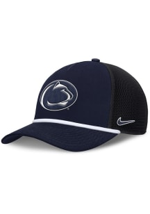 Nike Penn State Nittany Lions NIKE RISE PRIMETIME 5P STRUCTURED TRUCKER CAP Adjustable Hat - Navy..