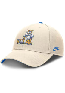 Nike UCLA Bruins NIKE DRI FIT RISE LEGACY STRUCTURED ADJUSTABLE CAP Adjustable Hat - Natural