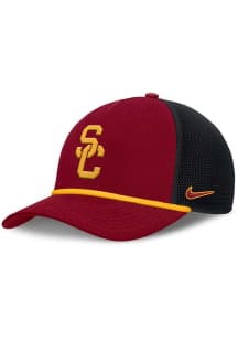 Nike USC Trojans NIKE RISE PRIMETIME 5P STRUCTURED TRUCKER CAP Adjustable Hat - Cardinal