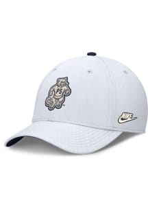 Nike Penn State Nittany Lions Mens White NIKE DRI-FIT RISE LEGACY STRUCTURED SWOOSHFLEX CAP Flex H..