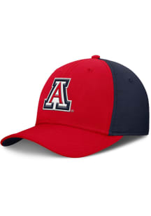 Nike Arizona Wildcats Mens Red NIKE RISE LOCAL SWOOSHFLEX CAP Flex Hat
