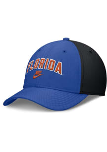 Nike Florida Gators Mens Blue NIKE DRI-FIT RISE LEGACY STRUCTURED SWOOSHFLEX CAP Flex Hat