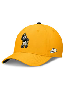Nike Iowa Hawkeyes Mens Gold NIKE DRI-FIT RISE LEGACY STRUCTURED SWOOSHFLEX CAP Flex Hat