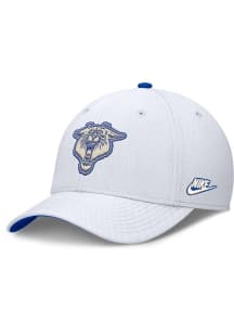 Nike Kentucky Wildcats Mens White NIKE DRI-FIT RISE LEGACY STRUCTURED SWOOSHFLEX CAP Flex Hat