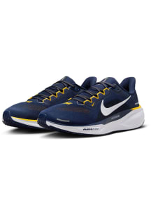 Nike Michigan Wolverines Blue Nike Zoom Pegasus 41 Mens Shoes