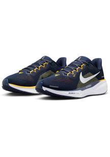Nike West Virginia Mountaineers Navy Blue Nike Zoom Pegasus 41 Mens Shoes