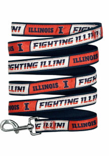 Illinois Fighting Illini Satin Pet Leash