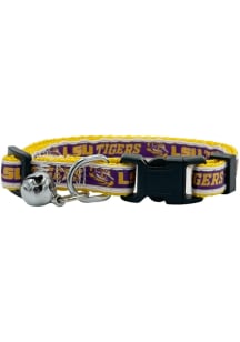 LSU Tigers Satin Cat Pet Collar